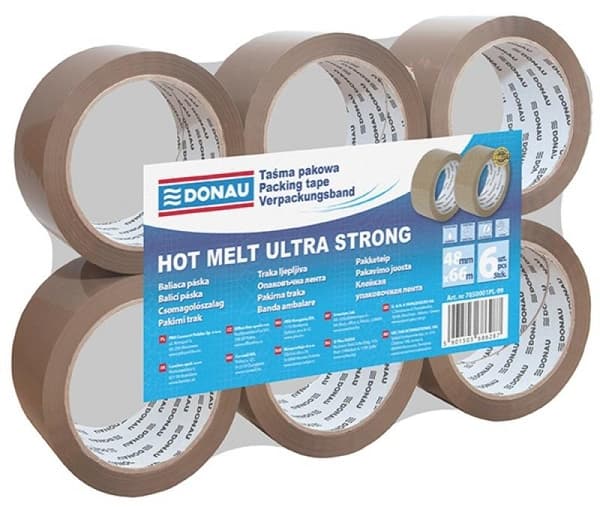 Packtejp 48mmx66m brun (6 st)