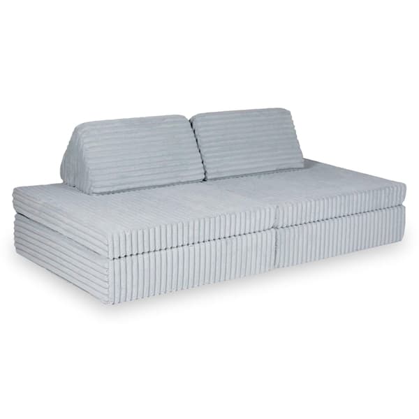 Montessori Standard Waffle Grå Legesofa