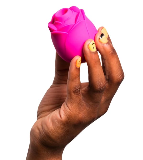 ROMP Rose - Rosenformad luftstimulator, silikon, 7,6 cm