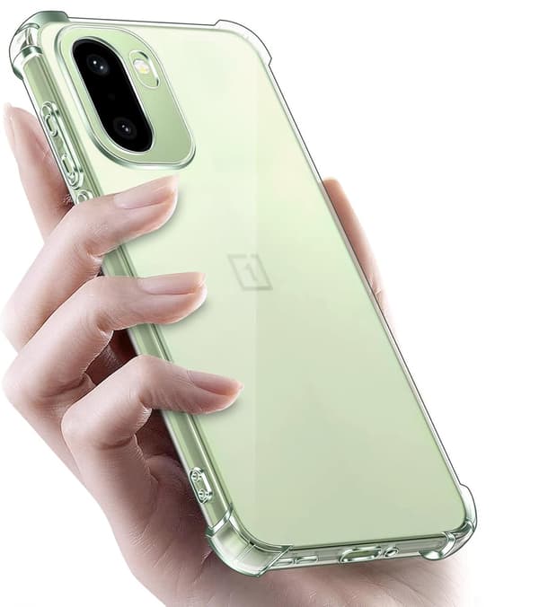 Fodral för OnePlus 15R, Stoppsäker, Transparent