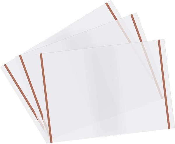 Selvklæbende notesbogsomslag A4 PP (10 stk.)