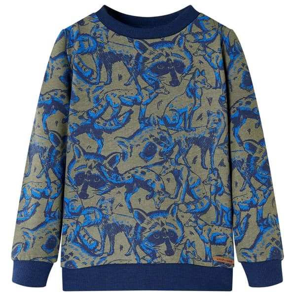 Børnesweatshirt, khaki, 104