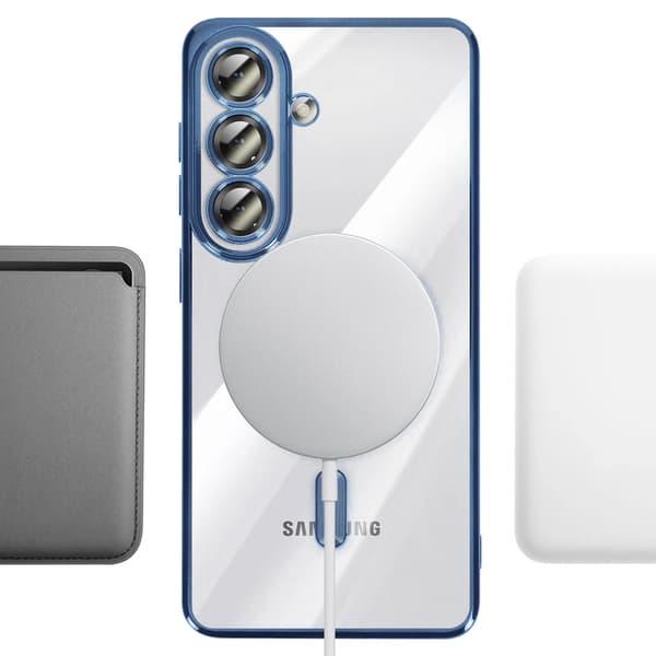 Etui til Samsung Galaxy S26, Electro MagSafe, marineblå
