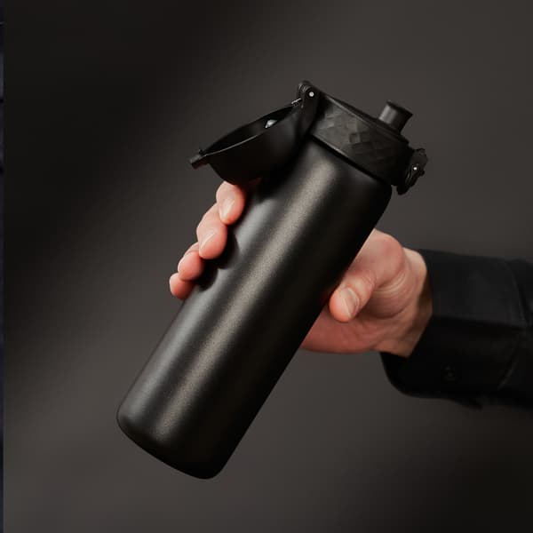 ION8 Enkeltvægget flaske I8SS600BLK Sort