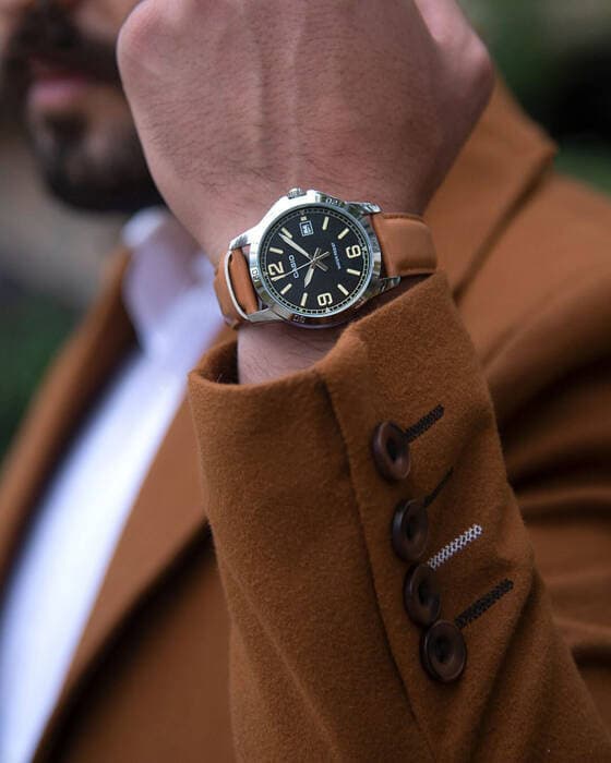 Herrklocka CASIO MTP-V004L-1B2 + LÅDA