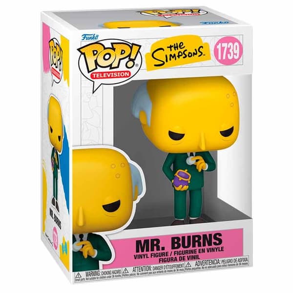 Funko POP The Simpsons 1739 Mr. Burns samlerfigur