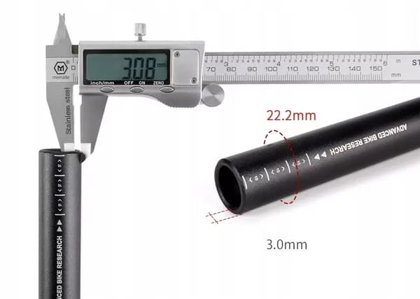 MTB cykelstyre aluminium 780mm guld