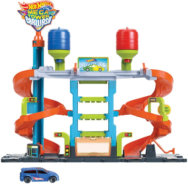 Hot Wheels Mega Tower -autopesuleikkisetti (HDP05)
