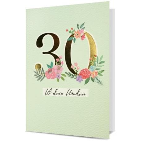 Kort B6 Fødselsdag 30