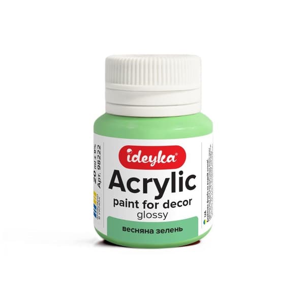 Keväänvihreä akryylimaali 20ml