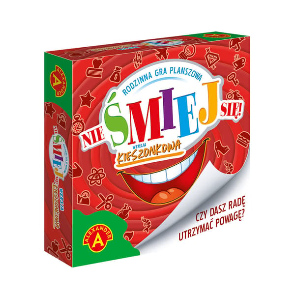 Grin ikke. Lommeudgave. Brætspil. Alexander