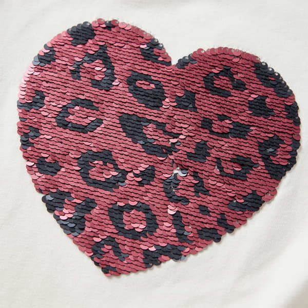 Barn långärmad T-shirt, ecru, 104