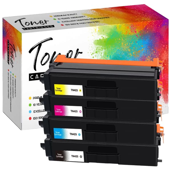 4 tonere til Brother GP-B423CMYK