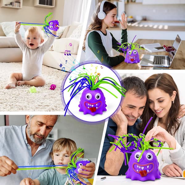 Aistillinen pehmolelu lapsille Hirviö
