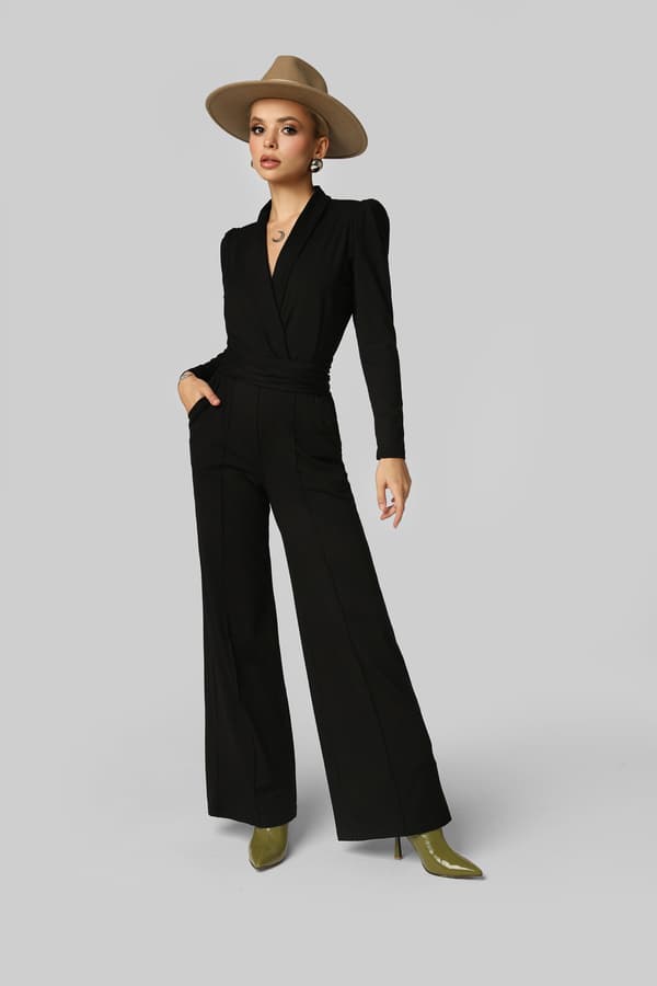 Burning Love Jumpsuit - Svart M