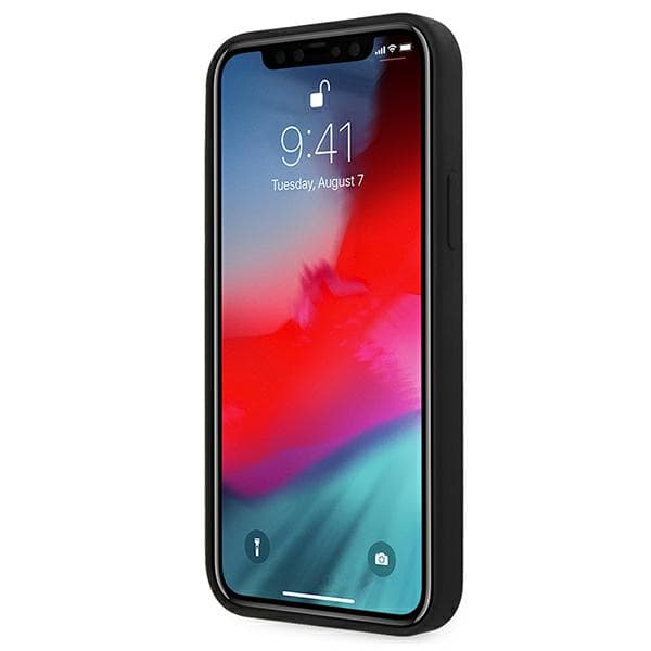 BMW Silikone Signature Logo Etui til iPhone 12 mini, Sort