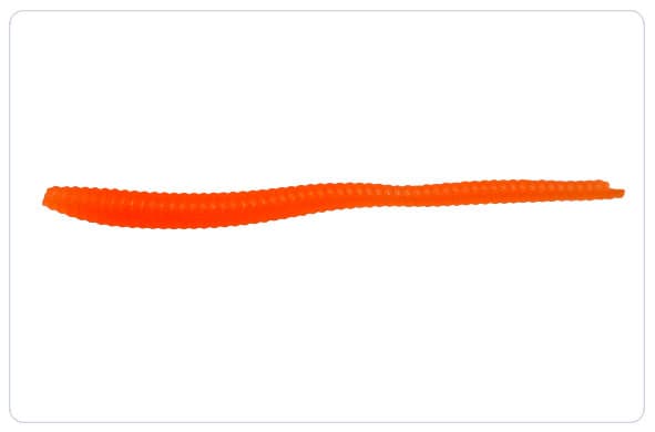 Phoenix ørredorm 7 cm - farve WR-004 - orange