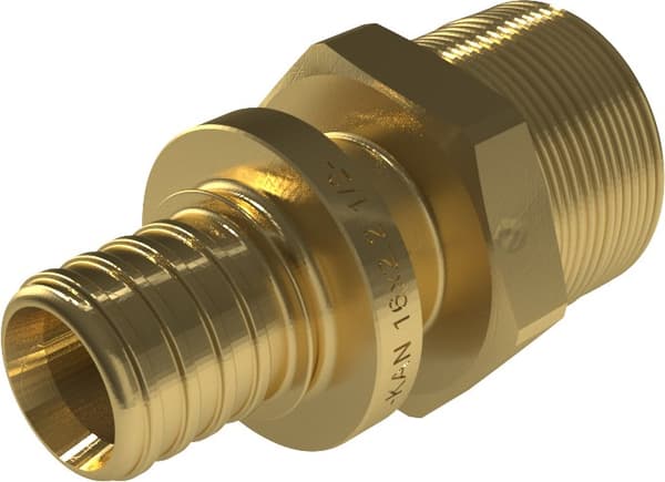UltraLINE messingforbindelse GZ - 20 R1/2"