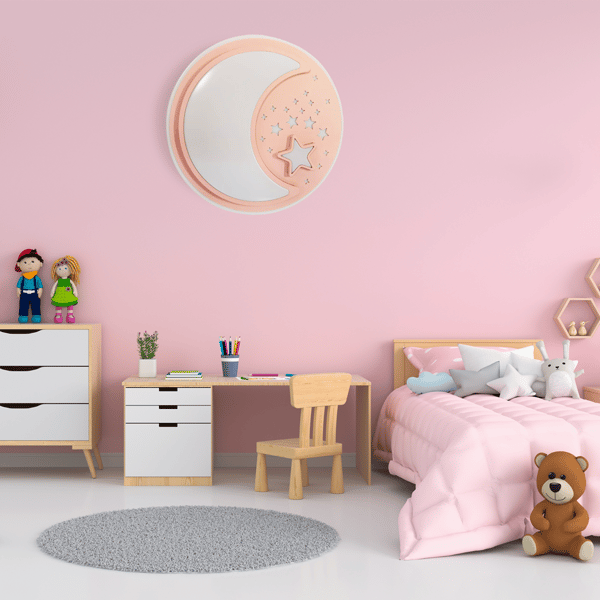 NOTE PINK 40W LED-kattovalaisin 48 cm