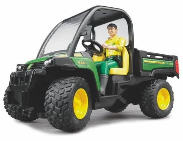 John Deere Gator 855D tipvogn med chauffør