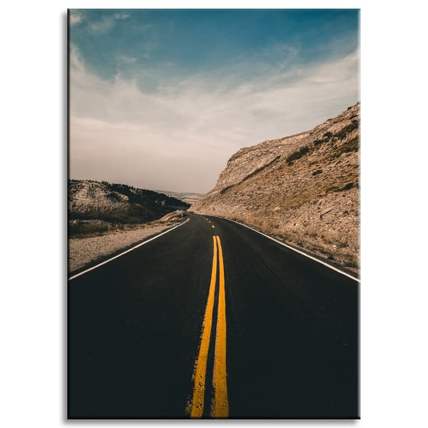 Canvastaulu Luontotie aavikon läpi 50x70