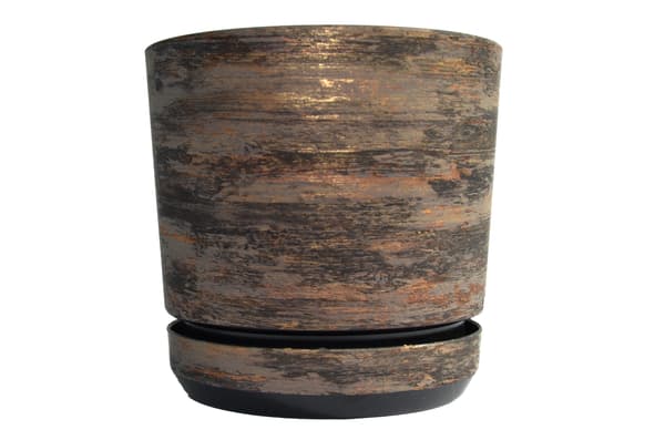 RUSTY BARK POTTE DIAMETER 32 CM RUSTY BARK