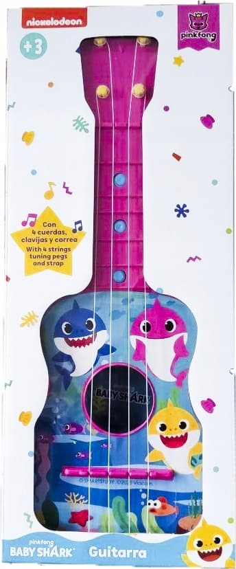 REIG 2617 Baby Shark Liten Gitarr