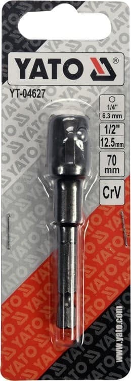 Adapter til toppe 1/2 70mm YT-04627 YATO