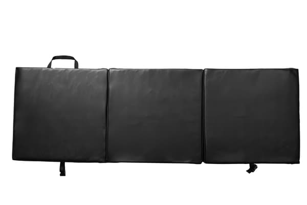 Gymnastikmåtte, måtte - 180x60x6 sort - muvv
