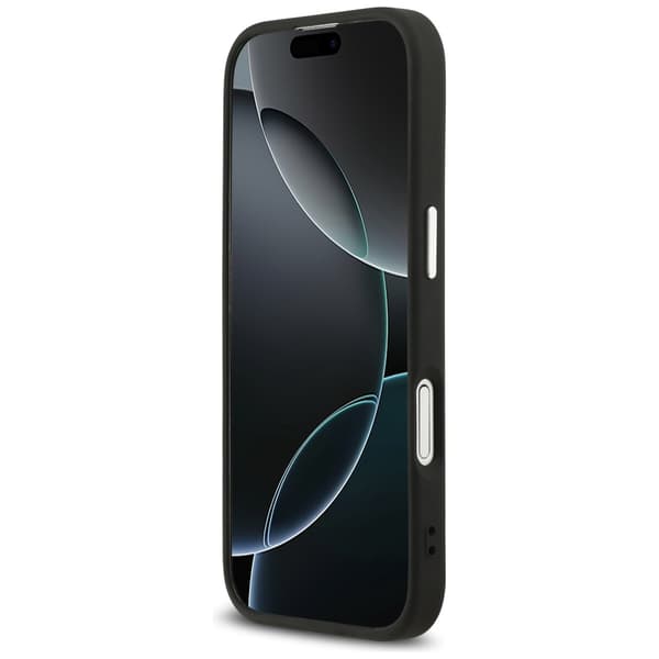 Guess 4G Big 4G Classic Logo Cover til iPhone 17 Sort Sølv