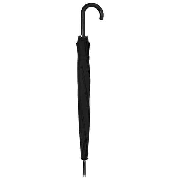 vidaXL automatisk paraply, sort, 105 cm