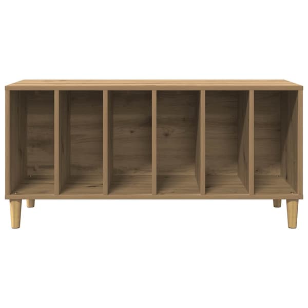 vidaXL pladeskab Artisan egetræ 100x38x48 cm