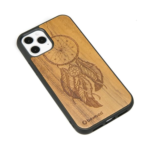 Træetui til iPhone 12 / 12 Pro IMBUIA DREAMCATCHER