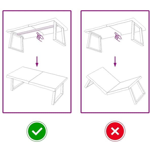 vidaXL bordplade lysebrun 120x50x(2-4)cm massivt egetræ