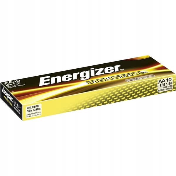 BATTERI (AA) ENERGIZER INDUSTRIAL ENER-AA10, (LR6)