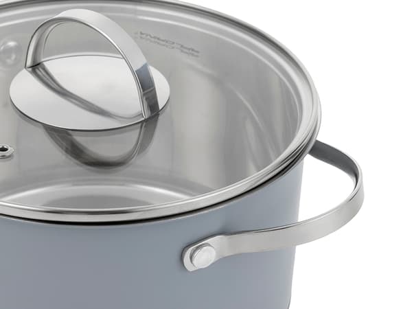 PEPE GRYDE I RUSTFRIT STÅL 24 CM 5,0L Z/P