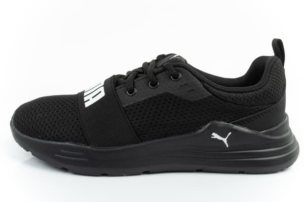 Puma Jr Wired Textile Løbesko Sort [374216 01] Størrelse 31