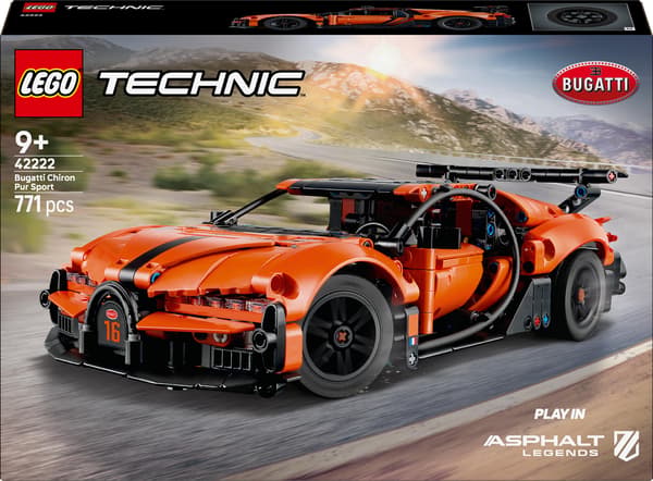 LEGO Technic Bugatti Chiron Pur Sport Hyperbil 771 dele (42222)
