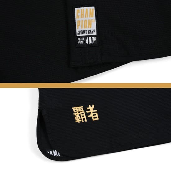 Ground Game Kimono/Gi BJJ Herre Champion 3.0 Sort A2