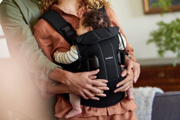 BABYBJORN ONE - Bæresele, Vævet, Sort