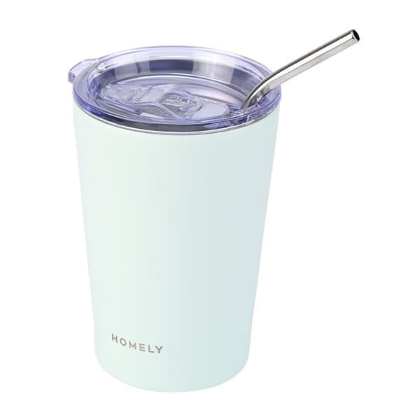 Seafoam 400 ml termosmugg med sugrör