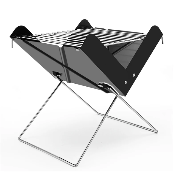 TG71418 MINI FOLDBAR HAVEGRILL TIL CAMPING, BÆRBAR