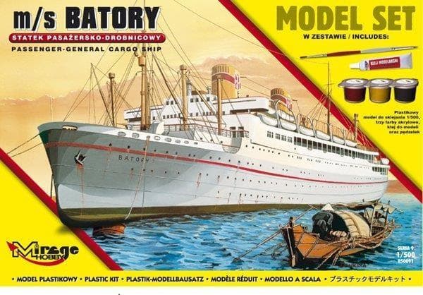 Passager- og stykgodsskib m/s "BATORY"