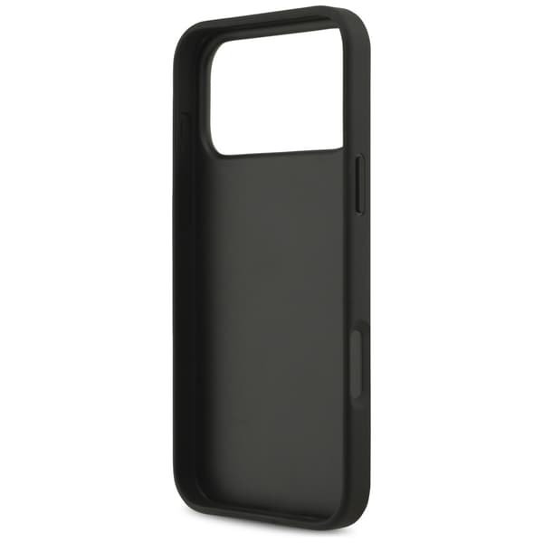 Guess 4G stort logo-cover til iPhone 17 Pro Max, sort