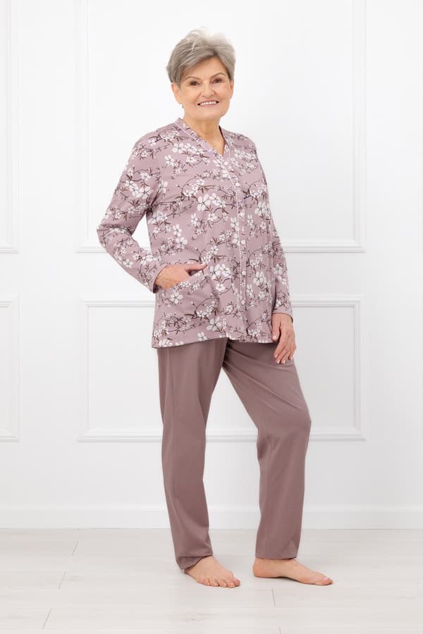 Dampyjamas, långärmad, långbyxor, Oszima M