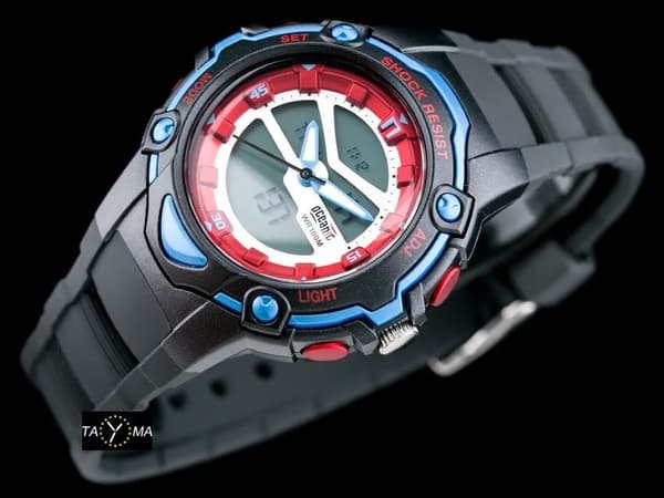 DAMKLOCKA OCEANIC AD1035 - MULTITIME - WR100 (ze512a)