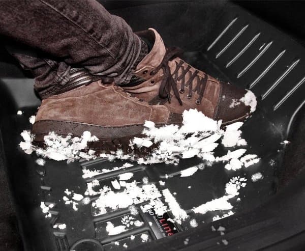 GUMMI- OG DØRMÅTTER BMW X5 E70 2007-2013 3D-TRUD