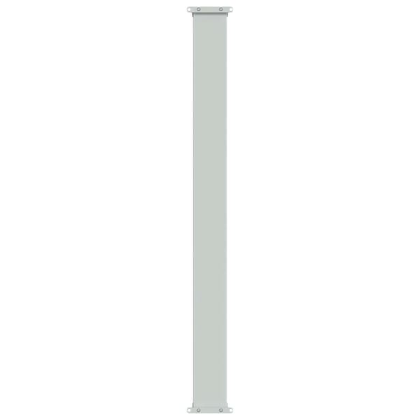 vidaXL udtrækkelig sidemarkise til terrasse 100 x 300 cm sort