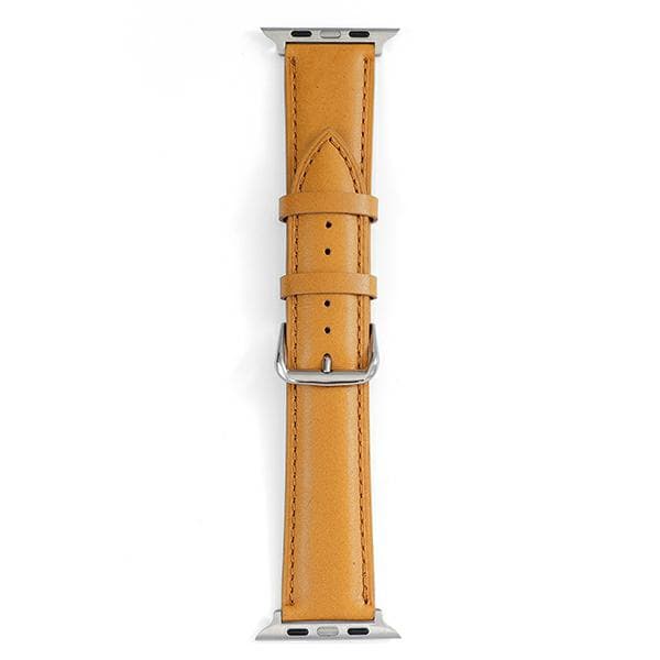 Beline Læderrem til Apple Watch 42/44/45/49mm Lysebrun
