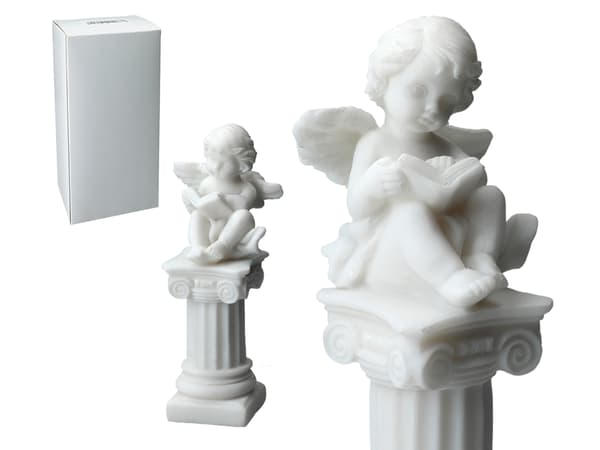 Engel læser en bog - græsk alabaster